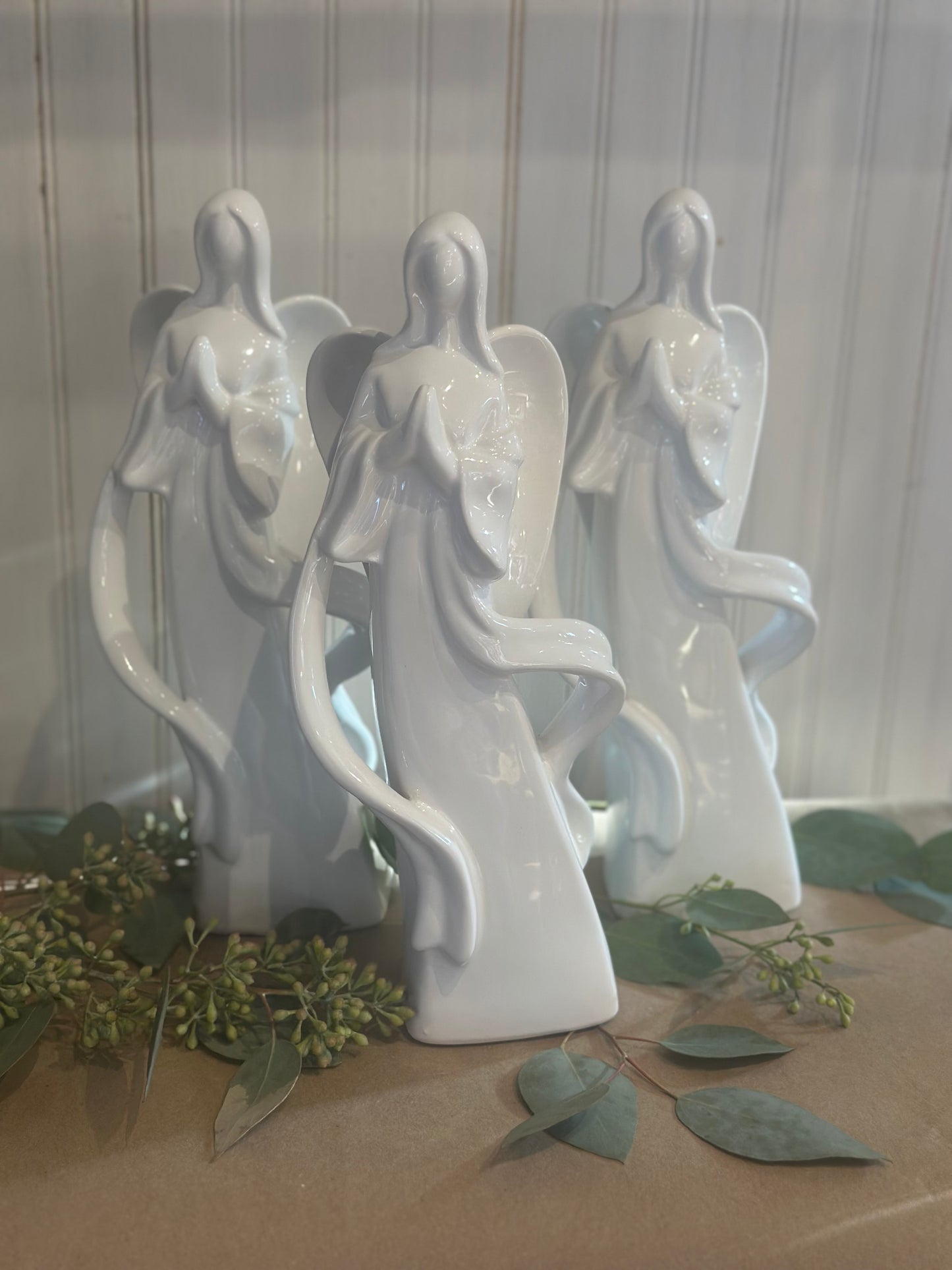 Angel Statue – LANGE'S WOODLAND FLOWERS, Lemont IL