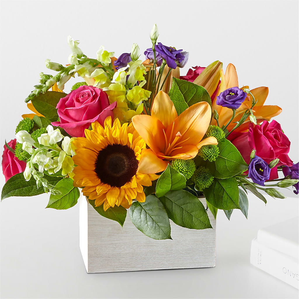 Best Day Box Bouquet – LANGE'S WOODLAND FLOWERS, Lemont IL