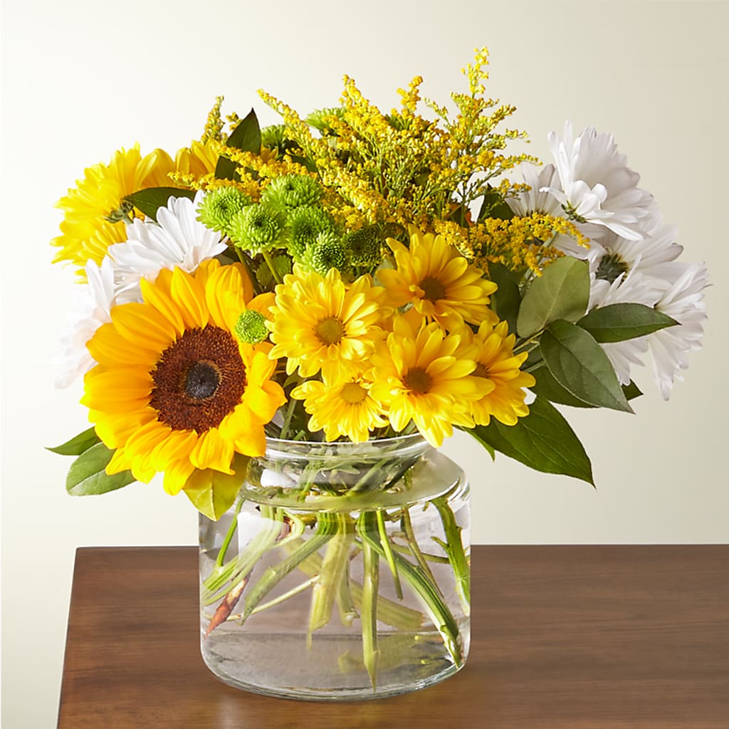 Hello Sunshine Bouquet – LANGE'S WOODLAND FLOWERS, Lemont IL