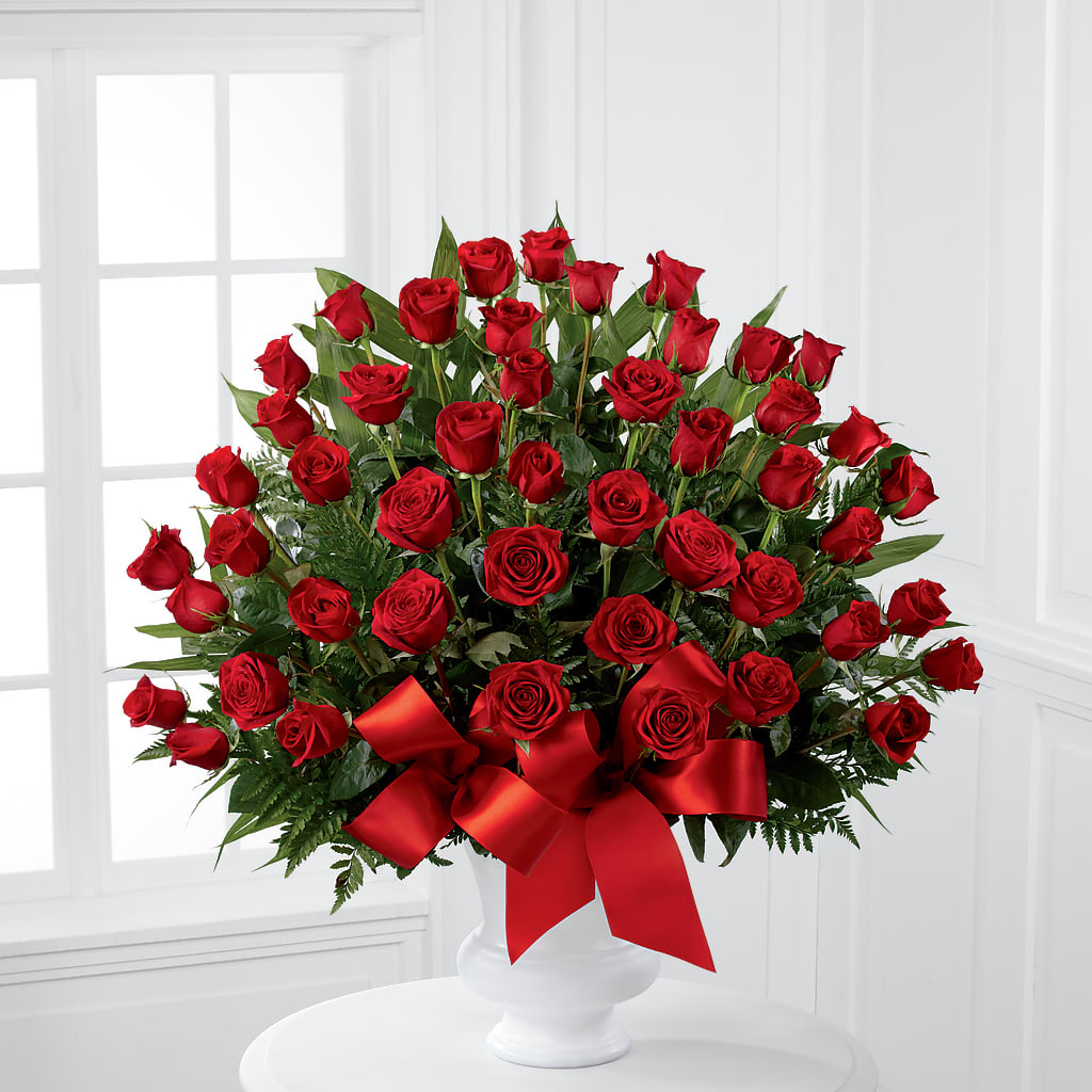 Blessed with Love Arrangement – LANGE'S WOODLAND FLOWERS, Lemont IL