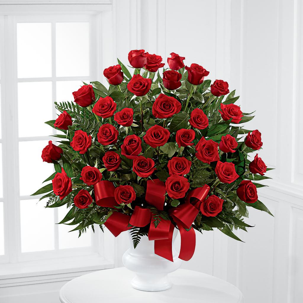 Blessed with Love Arrangement – LANGE'S WOODLAND FLOWERS, Lemont IL
