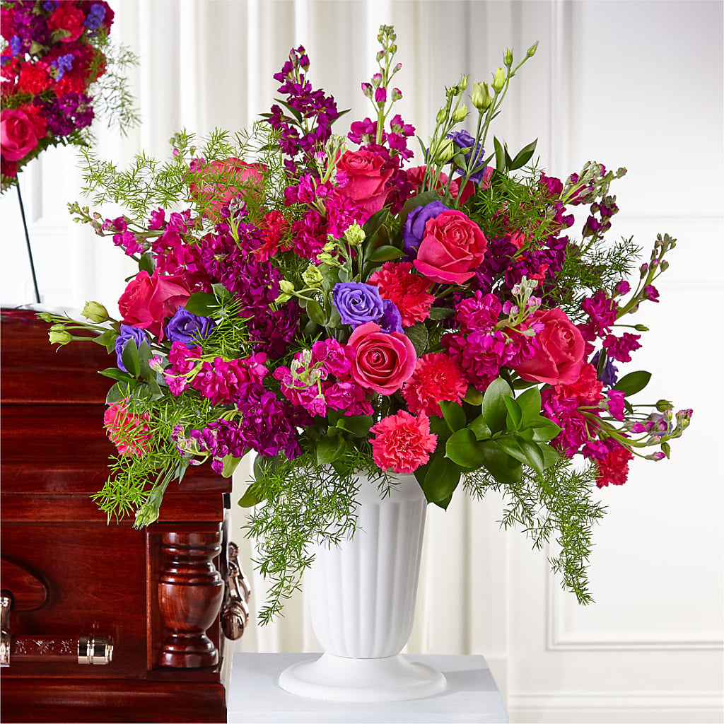 Eternal Day Arrangement – LANGE'S WOODLAND FLOWERS, Lemont IL