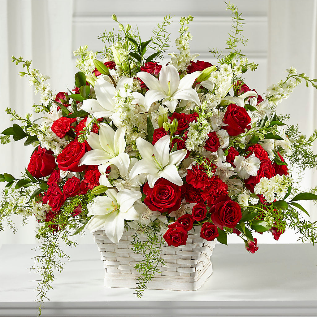 Sentiments of Love Arrangement – LANGE'S WOODLAND FLOWERS, Lemont IL