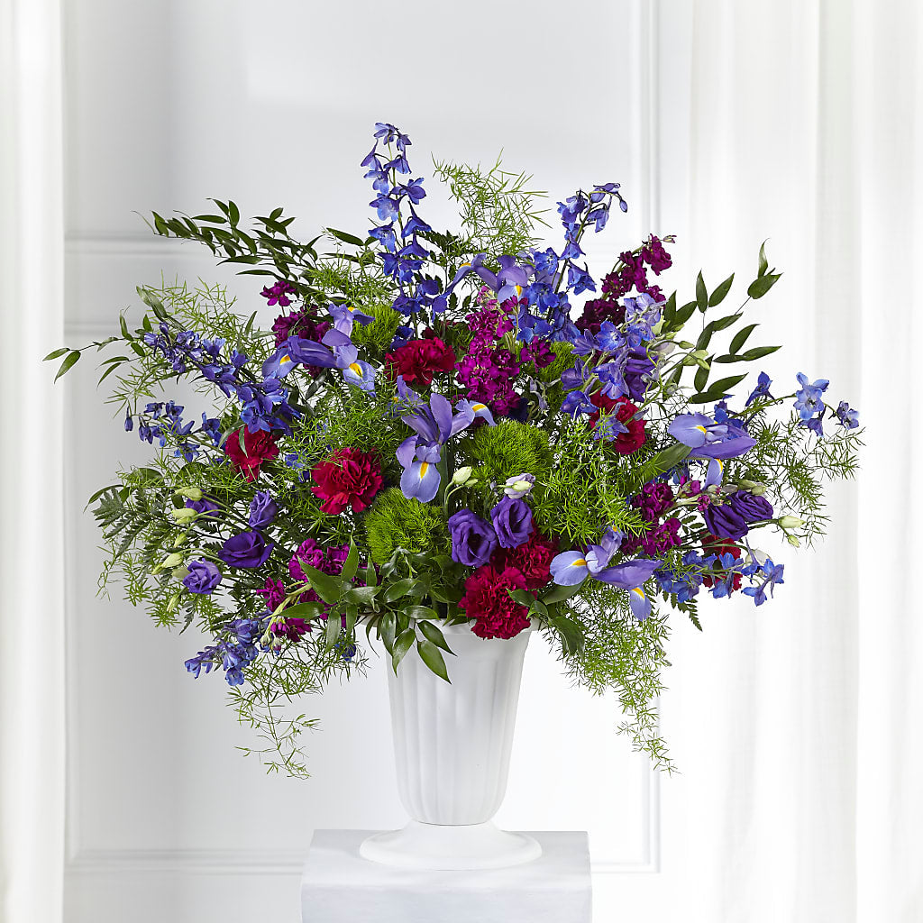 Memorial of Life Arrangement – LANGE'S WOODLAND FLOWERS, Lemont IL