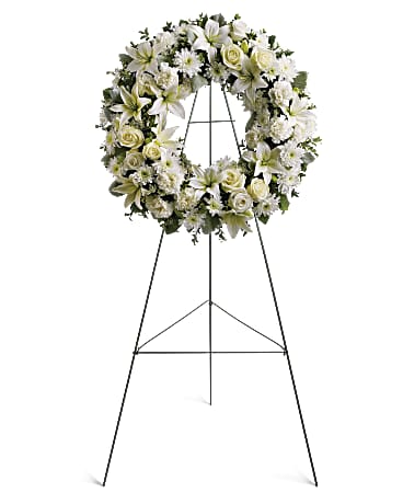 Serenity Wreath – LANGE'S WOODLAND FLOWERS, Lemont IL