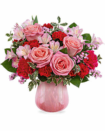 Teleflora's Sweet On Hue Bouquet – LANGE'S WOODLAND FLOWERS, Lemont IL