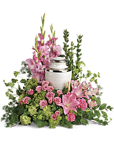 Sacred Solace Cremation Tribute – LANGE'S WOODLAND FLOWERS, Lemont IL