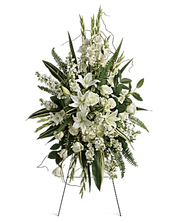 Heartfelt Sympathy Spray – LANGE'S WOODLAND FLOWERS, Lemont IL