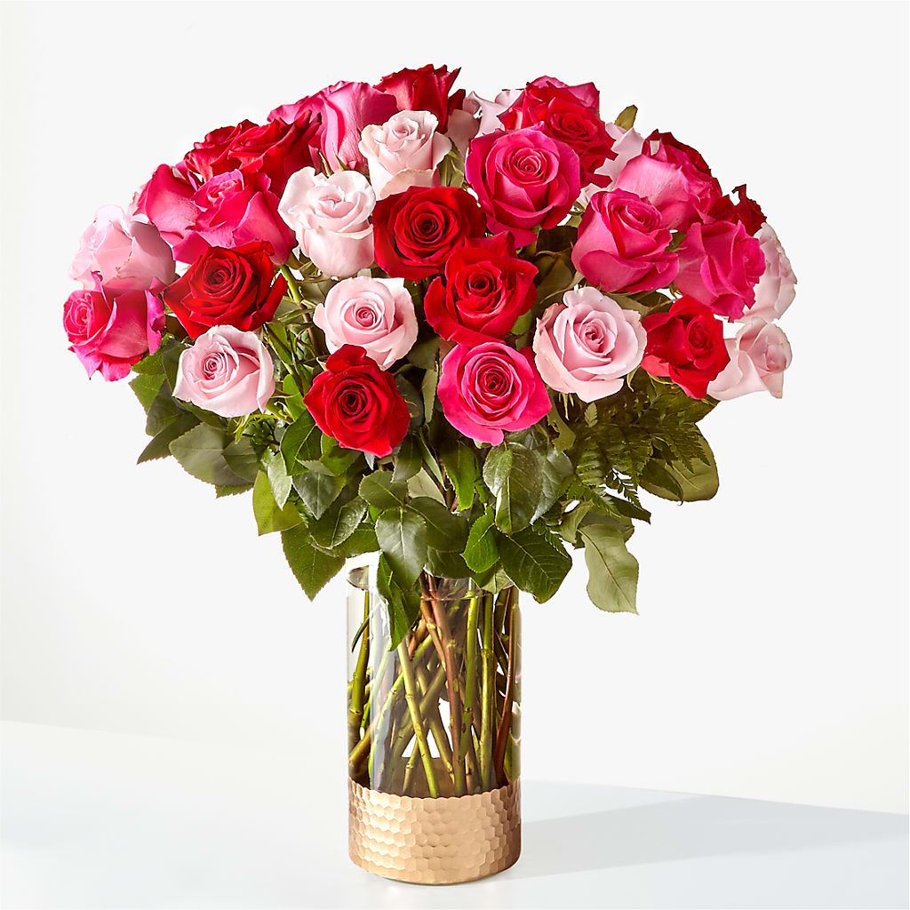 Love Notes Rose Bouquet – LANGE'S WOODLAND FLOWERS, Lemont IL