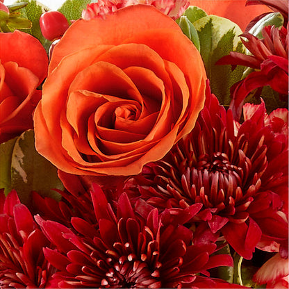 Autumn Air Pumpkin Bouquet – LANGE'S WOODLAND FLOWERS, Lemont IL