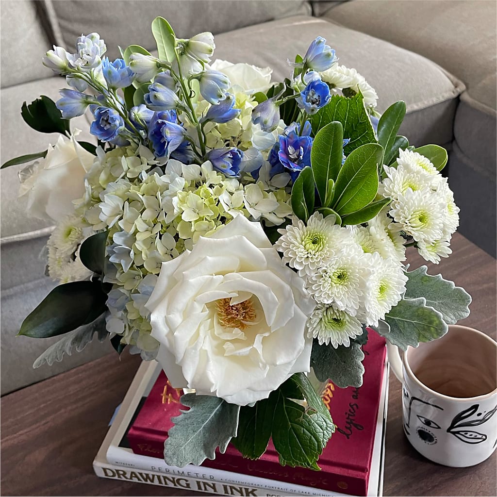 Clear Skies Bouquet – LANGE'S WOODLAND FLOWERS, Lemont IL