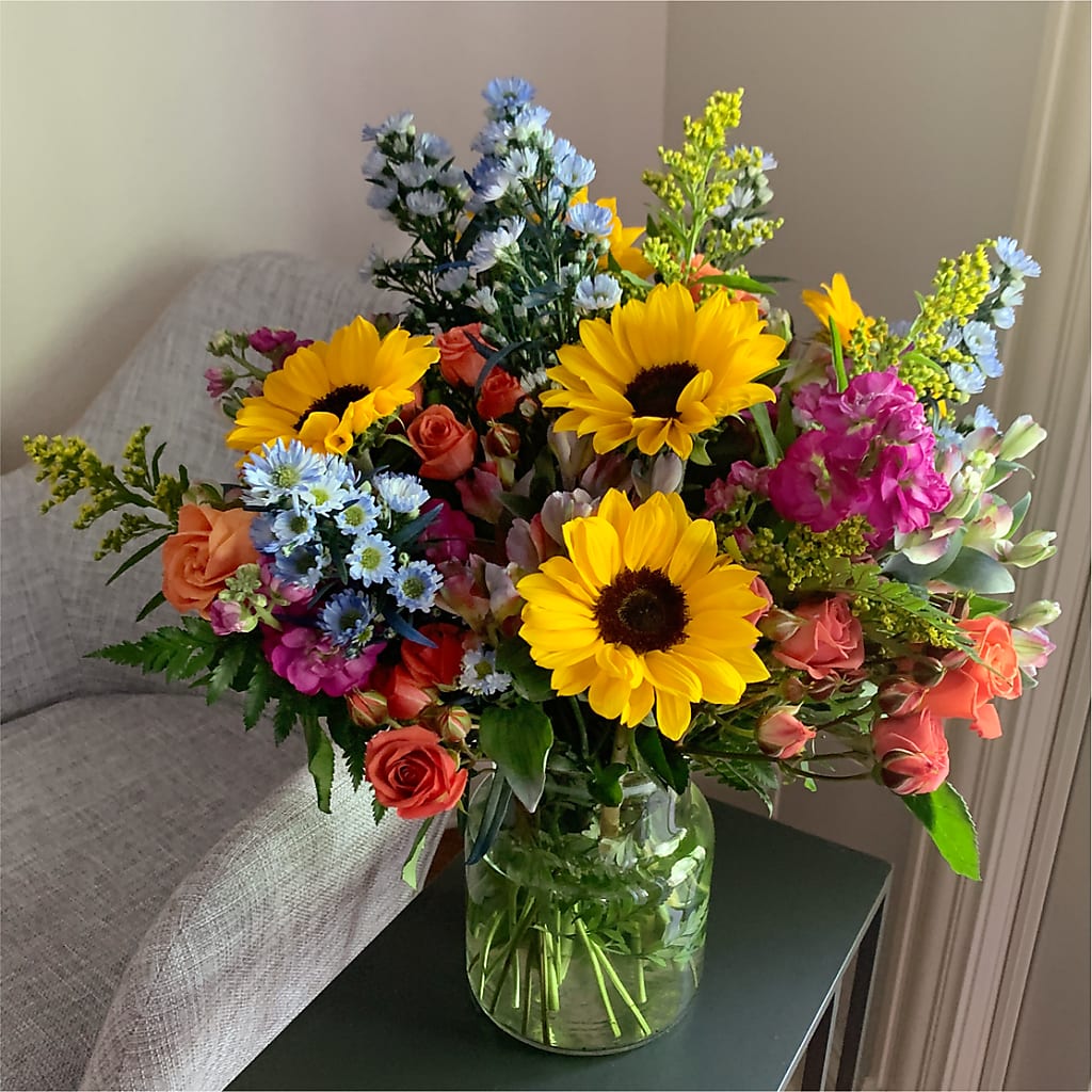 Rays of Life Bouquet – LANGE'S WOODLAND FLOWERS, Lemont IL