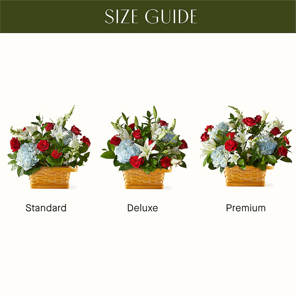 Greater Glory Basket – LANGE'S WOODLAND FLOWERS, Lemont IL