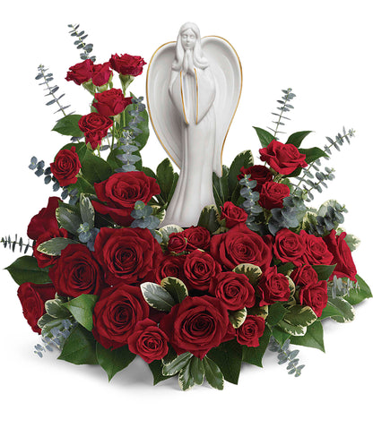 Forever Our Angel Bouquet – LANGE'S WOODLAND FLOWERS, Lemont IL
