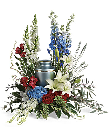 Reflections Of Honor Cremation Tribute – LANGE'S WOODLAND FLOWERS, Lemont IL