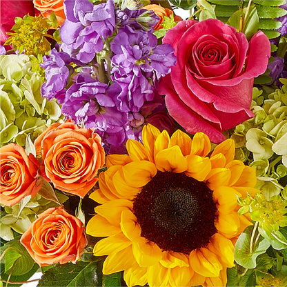 Vibrant Greetings Bouquet – LANGE'S WOODLAND FLOWERS, Lemont IL